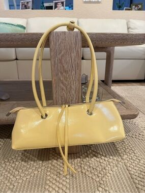 Pacsun Yellow Faux Leather Slip Shoulder Bag NWT